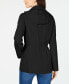 Фото #2 товара Petite Water-Resistant Hooded Anorak Jacket, Created for Macy's