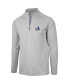 Men's Gray Chicago White Sox Orion Historic Logo Raglan Quarter-Zip Jacket