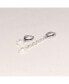 ფოტო #4 პროდუქტის 18K Platinum Plated Brass with Large Freshwater Pearls Mismatch Style - Suki Earrings For Women
