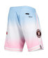 Фото #3 товара Men's Blue, Pink Houston Astros Team Logo Pro Ombre Shorts