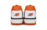 New Balance NB 550 斯伯丁限定套装 低帮 复古篮球鞋 男女同款 白橙色 / Кроссовки New Balance NB BB550HG1
