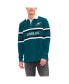 ფოტო #1 პროდუქტის Men's Green Philadelphia Eagles Cory Varsity Rugby Long Sleeve T-shirt