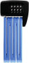 Фото #1 товара ABUS Bordo Lite Mini 6055C/60 Symbols Children’s Folding Lock, Blue Bicycle Lock