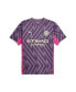 Фото #2 товара Men's Purple Manchester City 2023/24 Replica Short Sleeve Goalkeeper Jersey
