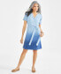 Фото #1 товара Платье женское Style & Co вязаное с эффектом омбре, созданное для Macy's