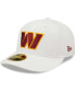 Фото #1 товара Men's White Washington Commanders Omaha Low Profile 59FIFTY Fitted Hat