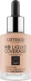 Foundation Liquid HD Coverage 20 Rose Beige, 30 ml