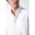 Фото #5 товара Рубашка регулярного кроя с длинным рукавом SALSA JEANS Basic Oxford 100% хлопок - белая