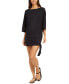 Фото #2 товара Michael Michael Kors Womens Classic Side Tie Cover-Up Swimwear Black Size XS