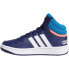 Фото #9 товара Обувь для девочек Adidas Hoops Mid Jr GW0400