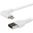 Фото #1 товара STARTECH Angled Lightning To USB cable 1m