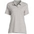 ფოტო #14 პროდუქტის Women's School Uniform Short Sleeve Feminine Fit Interlock Polo Shirt