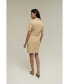 ფოტო #3 პროდუქტის Women's Safari Dress Stretch Twill