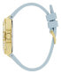 Фото #4 товара Guess Damen Armbanduhr SELENE Multifunktion hellblau, gold 39 mm GW0695L1