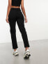 Фото #4 товара ASOS DESIGN jersey tapered suit trousers in black