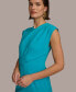 Фото #4 товара Donna Karan Women's Ruched Sheath Dress