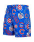 Men's Royal Chicago Cubs Toss Logo Woven Shorts