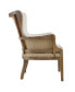 Фото #4 товара George Two Tone Wingback Accent Chair