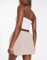 Фото #2 товара I Saw It First mini parachute skirt in camel