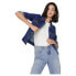 Фото #5 товара Джинсовая куртка JDY Remi Короткая с длинными рукавами и пуговицами спереди.