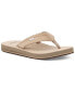 ფოტო #1 პროდუქტის Men's Ziggy Suede Flip-Flops