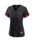 Фото #4 товара Футболка женская Nike Black Cincinnati Reds Ken Griffey Jr. 2023 City Connect Replica Player Jersey