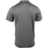 SHOEBACCA Solid Jersey Short Sleeve Polo Shirt Mens Grey Casual P39909-CHC-SB