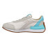 Фото #5 товара Diadora Equipe Mad Italia Lace Up Mens Grey, White Sneakers Casual Shoes 177158