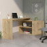 Dallas L-Shaped Home Office Desk, Two Shelves, Single Door Cabinet Коричневый, Стандартный - фото #1