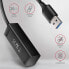 Фото #4 товара AXAGON HUE-M1A Superspeed USB-A Mini Hub 4x USB 3.0 - 20cm schwarz