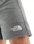 The North Face Glacier fleece shorts in grey Exclusive at ASOS