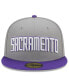 ფოტო #3 პროდუქტის Men's Purple Sacramento Kings 2022/23 City Edition Official 59FIFTY Fitted Hat