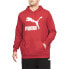 Фото #2 товара Puma Classics Logo Pullover Hoodie Big Tall Mens Red Casual Outerwear 67084711