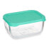 Фото #4 товара Судок SNOW BOX Зеленый Прозрачный Cтекло полиэтилен 420 ml (12 штук)