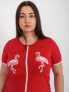 Фото #2 товара T-shirt-LK-TS-506819.74P-czerwony