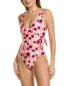 Tanya Taylor Kelly One-Piece Women's Pink Xs - фото #1