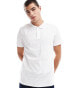 Фото #2 товара Threadbar polo shirt in white