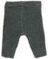 Baby Boys Knit Hooded Cardigan and Pants, 2 Piece Set