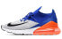 Nike Air Max 270 Flyknit Blue Crimson AO1023-101 Sneakers