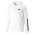 Фото #1 товара Puma Ess Tape Love Is Love Pullover Hoodie Mens White Casual Outerwear 67336402