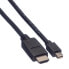 Фото #4 товара VALUE Mini DisplayPort Cable - Mini DP-HDTV - M/M - 3 m - 3 m - Mini DisplayPort - Male - Male - Straight - Straight