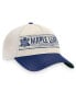 ფოტო #3 პროდუქტის Men's Khaki and Blue Toronto Maple Leafs True Classic Retro Trucker Snapback Hat