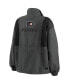 Women's Charcoal Philadelphia Flyers Popover Packable Half-Zip Jacket