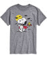 Фото #1 товара Men's Peanuts Snoopy Vampire T-shirt