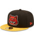 Men's Black, Yellow Gatos Feroces de New Hampshire Copa De La Diversion 59FIFTY Fitted Hat