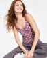 ფოტო #3 პროდუქტის Juniors' Mesh Ruffle-Trim Cami