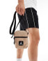 Фото #3 товара Jordan logo crossbody bag in brown