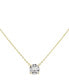 Фото #2 товара Juliette Necklace in 14k Gold Plated Over Sterling Silver