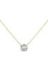 ფოტო #2 პროდუქტის Juliette Necklace in 14k Gold Plated Over Sterling Silver