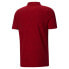 Puma Essentials Heather Short Sleeve Polo Shirt Mens Red Casual 58851111